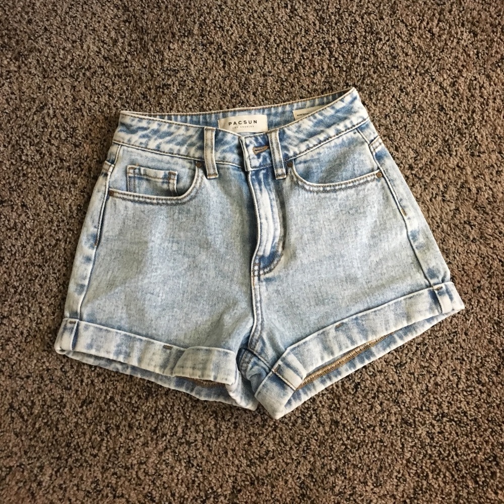 NEW PACSUN SHORTS never worn high waisted